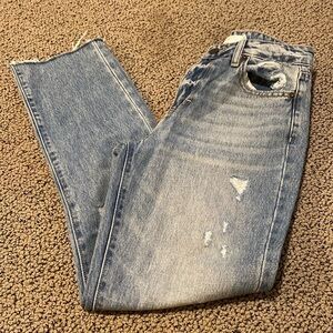 Hidden Distressed Jeans Size 24 in Like New Condition